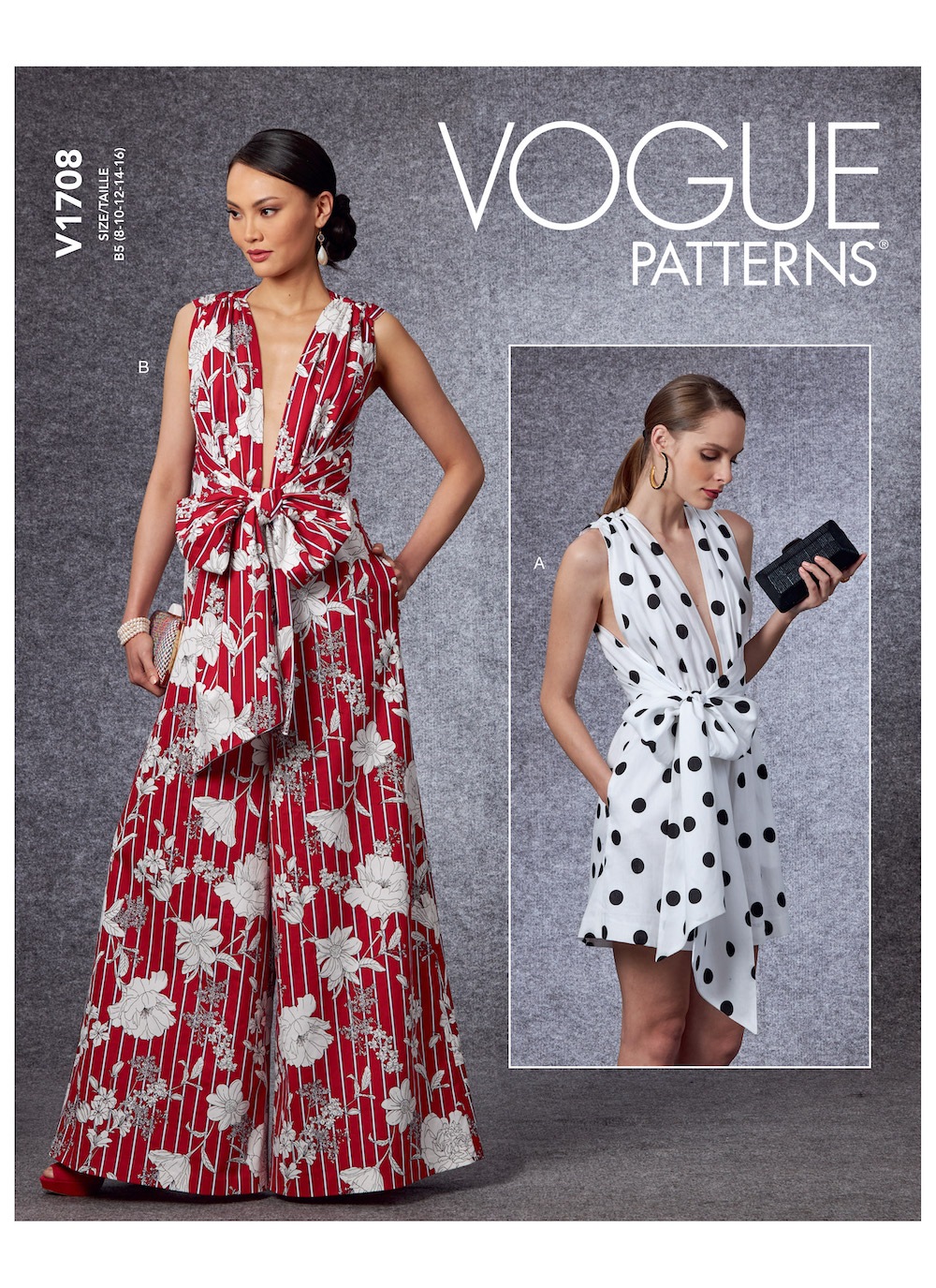 Vogue® Patterns Papierschnittmuster Jumpsuit V1708