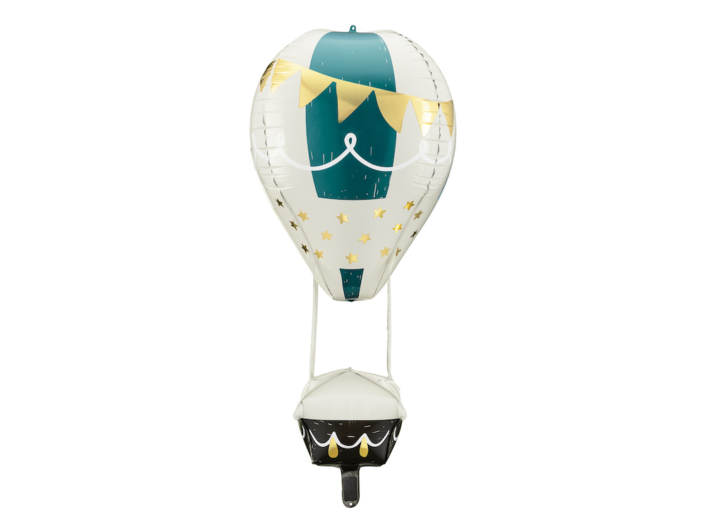 Folienballon XXL - 4D Hot Air Balloon, 36x110cm, 1 Stück