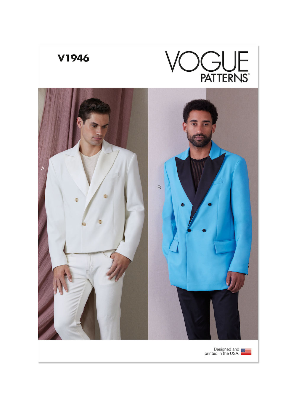Vogue® Patterns Papierschnittmuster Herren Jacke V1946