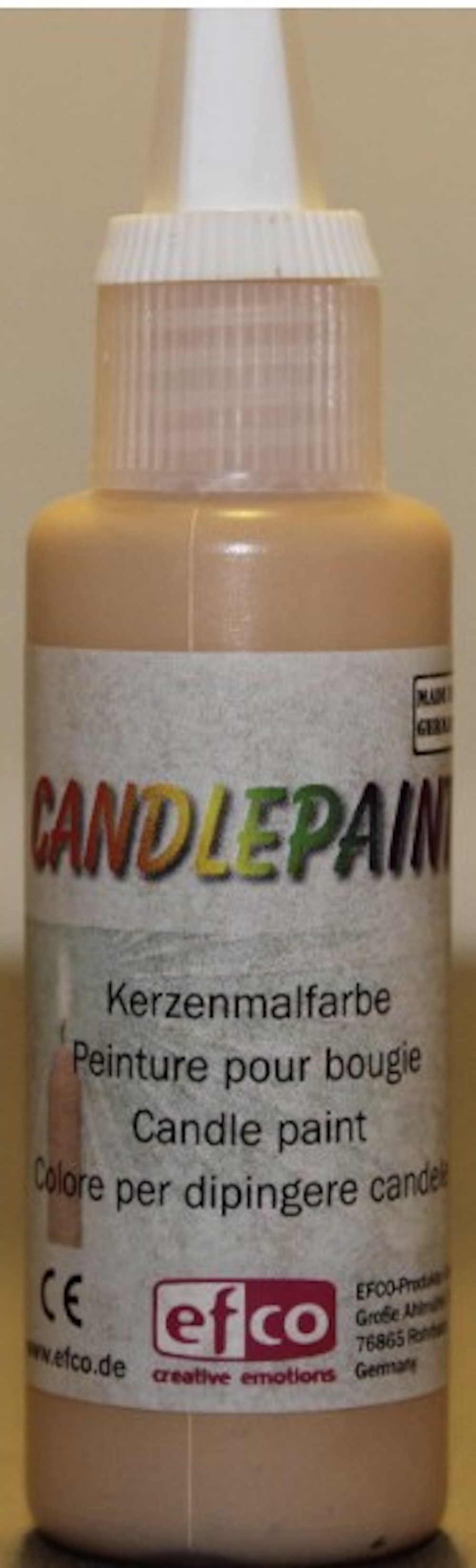 Kerzen Wachsstift Candlepaint  beige  50ml