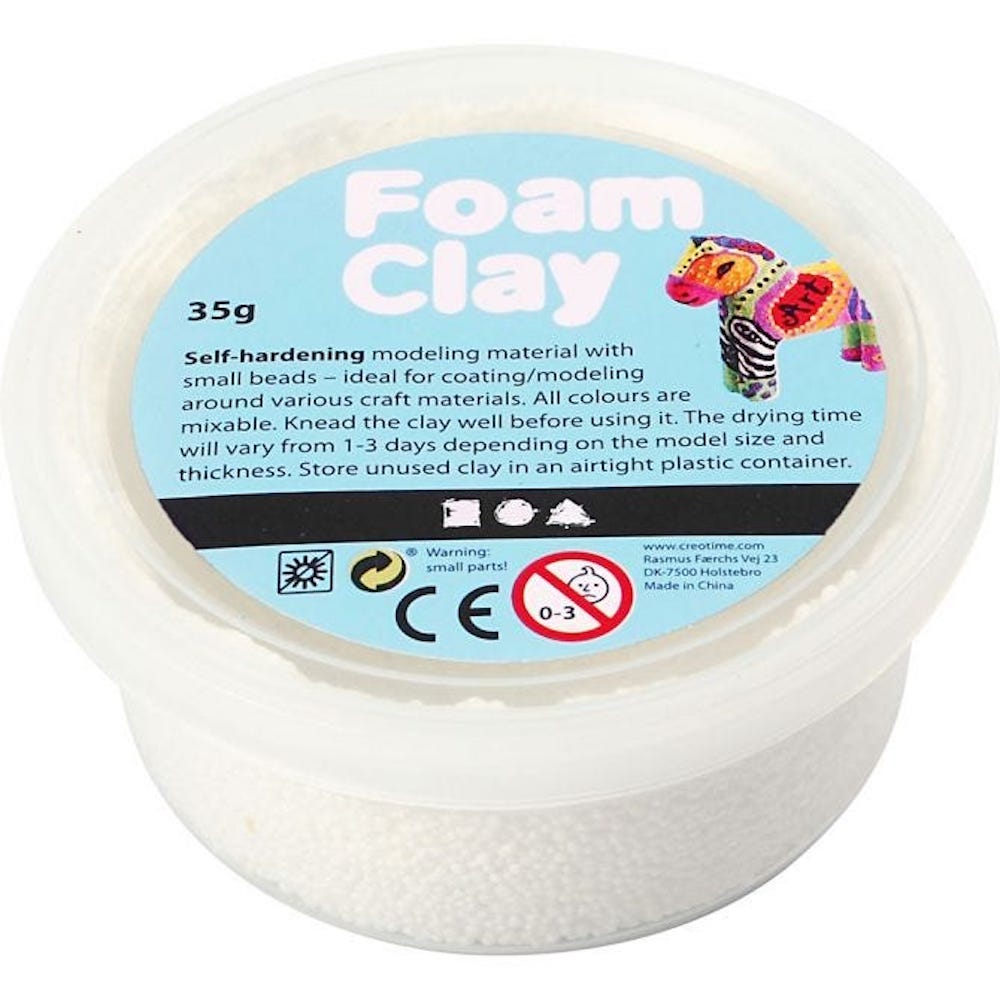 Foam Clay®, Modelliermasse mit kleinen Perlen  