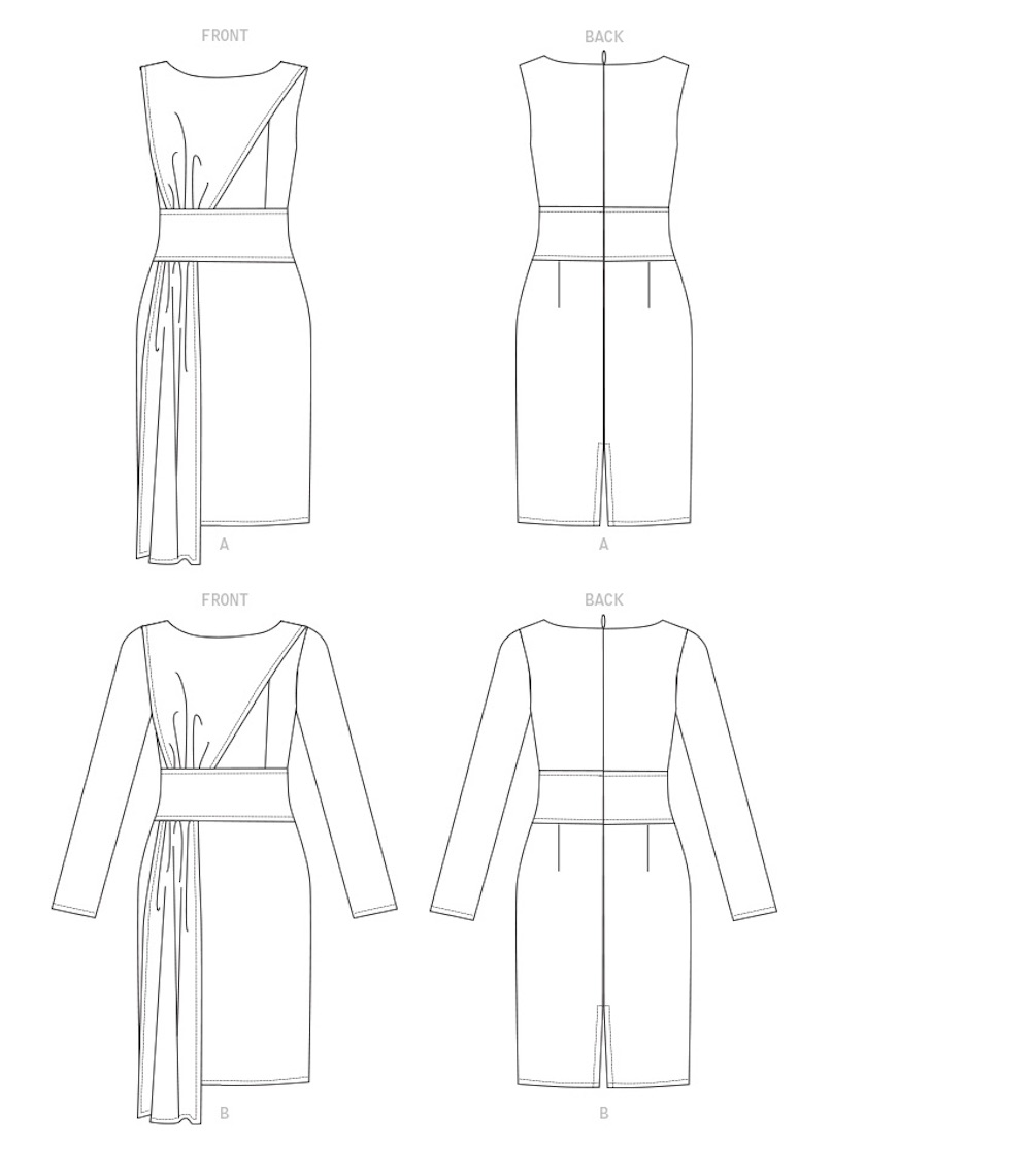 Vogue® Patterns Papierschnittmuster Damen Kleid V1675