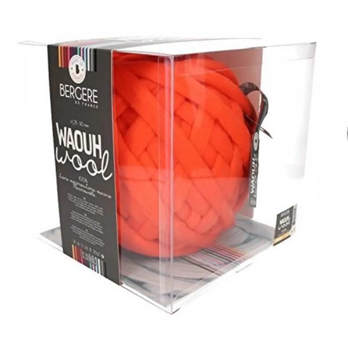 WAOUH Wool   62m / 500 g   Wolle + Anleitung
