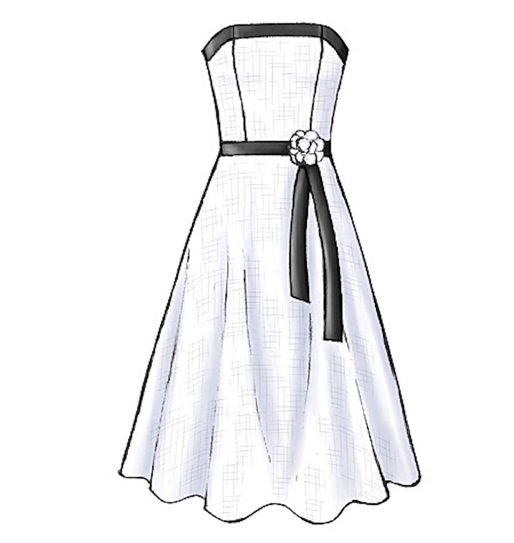 Butterick® Papierschnittmuster Kleid Damen B4443