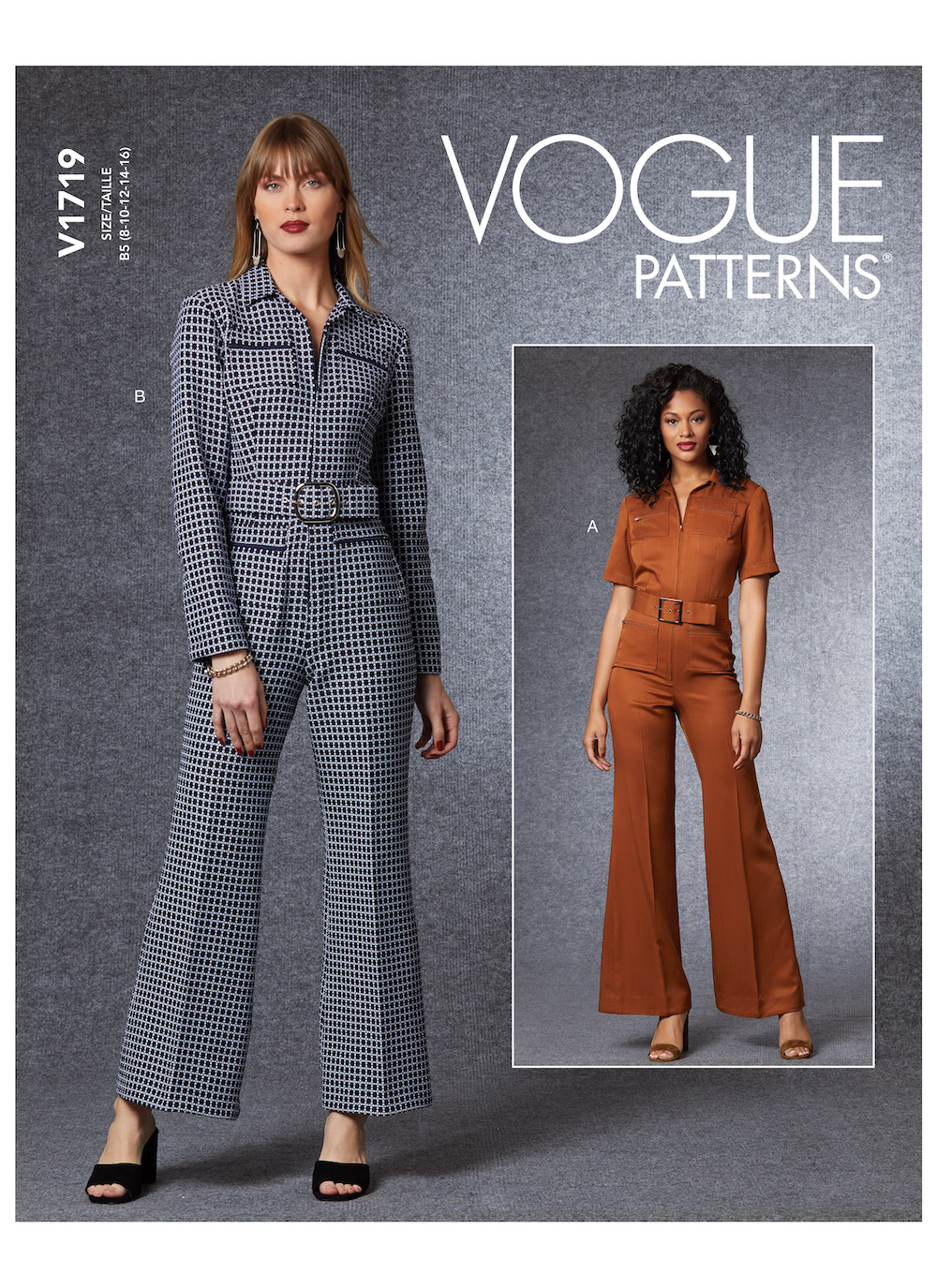 Vogue® Patterns Papierschnittmuster Jumpsuit V1719