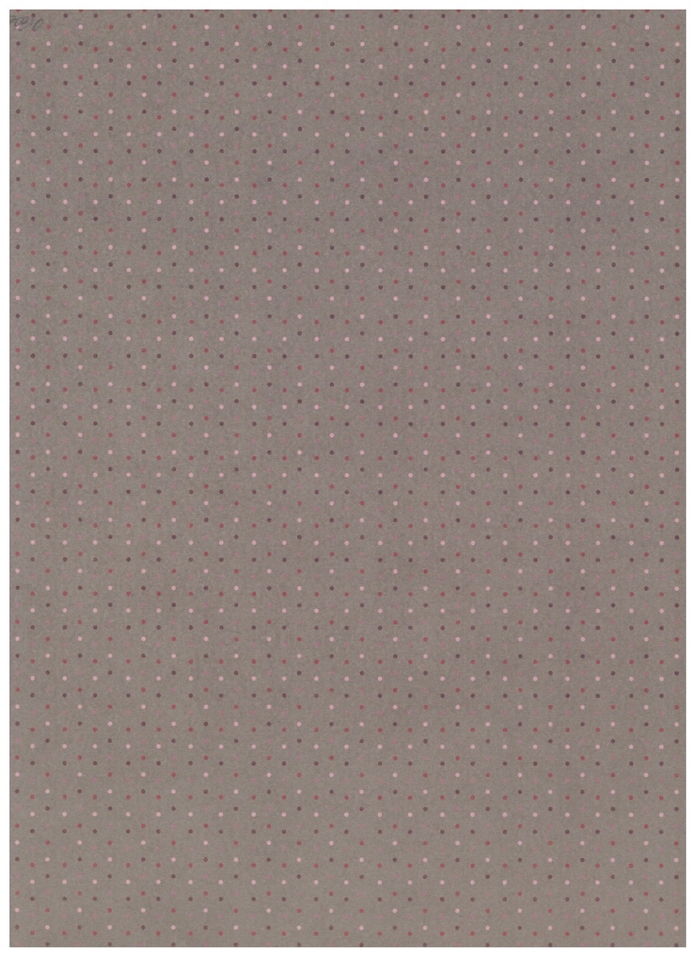 Scrapbook-Papier Design-Papier, 30,5x30,5 cm, 120 g, 1 Bogen  Rauten Pünktchen rot/grau