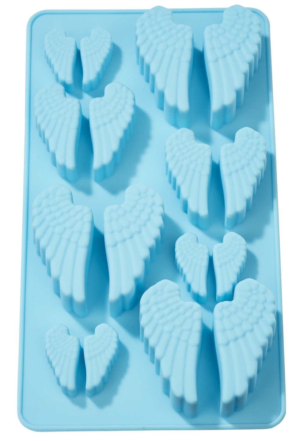 Silikon Giessform Gießform Engel Flügel, 20 x 10cm, lebensmittelecht