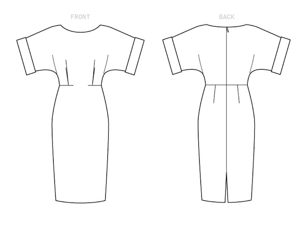 Vogue® Patterns Papierschnittmuster Damen Kleid V1595 (Badgley Mischka)
