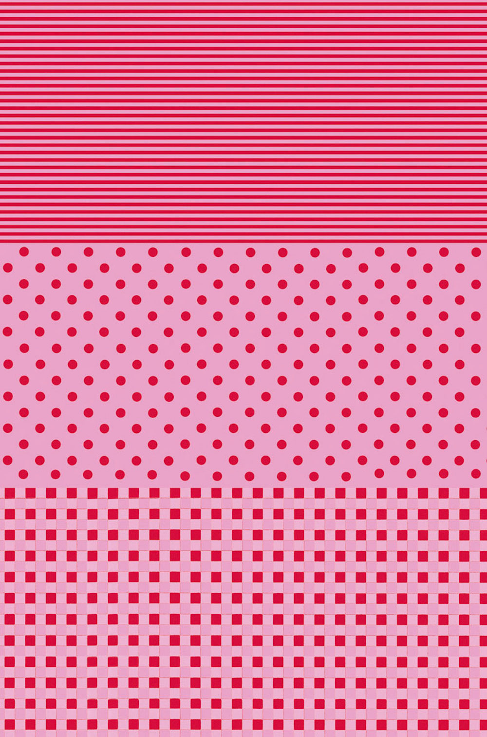 Décopatch-Papier 598 Streifen/Punkte/Karo rosa , 30 x 40 cm