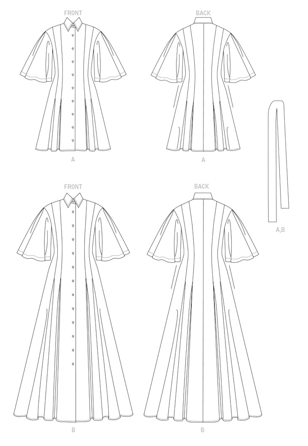 Vogue® Patterns Papierschnittmuster Damen - Kleid - V1783