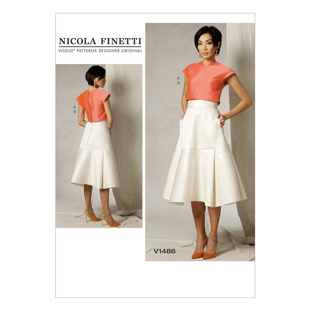 Vogue® Patterns Papierschnittmuster Kleid Nicola Finetti V1486