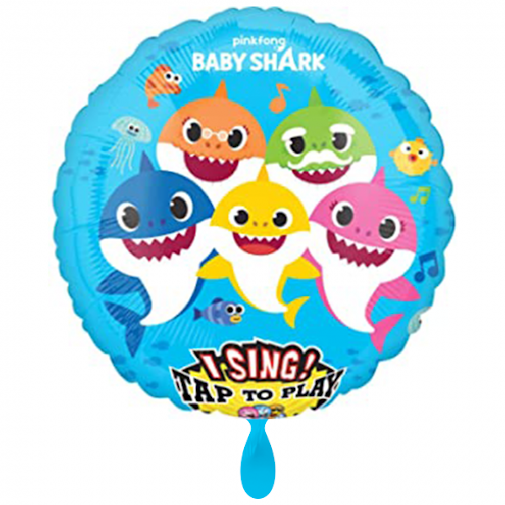 Musikballon - Baby Shark - 71cm