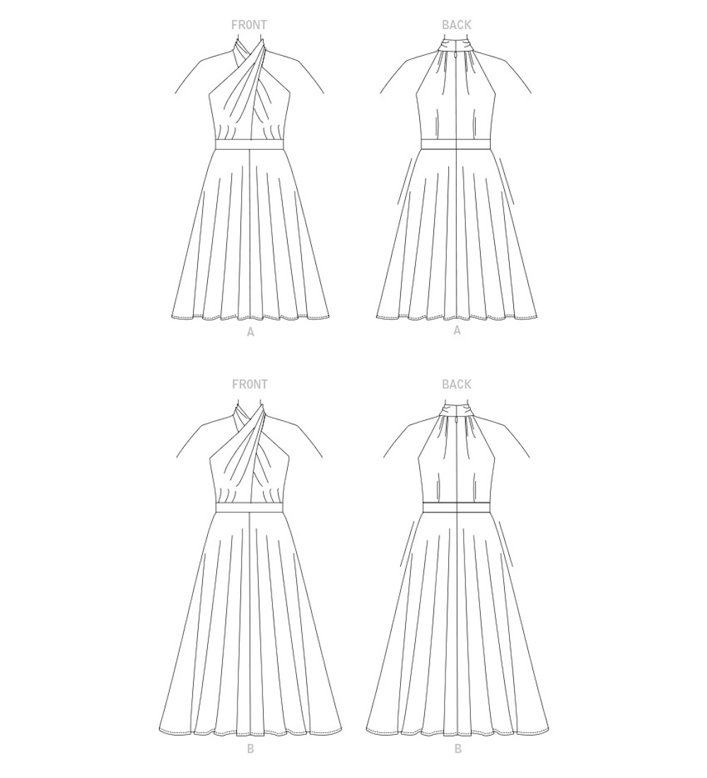 Vogue® Papierschnittmuster Damen - Kleid - V1883