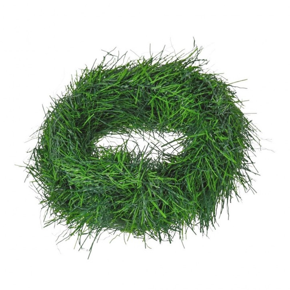 Girlande mini, Gras, 2 m / D= 2-3 cm, grünmix