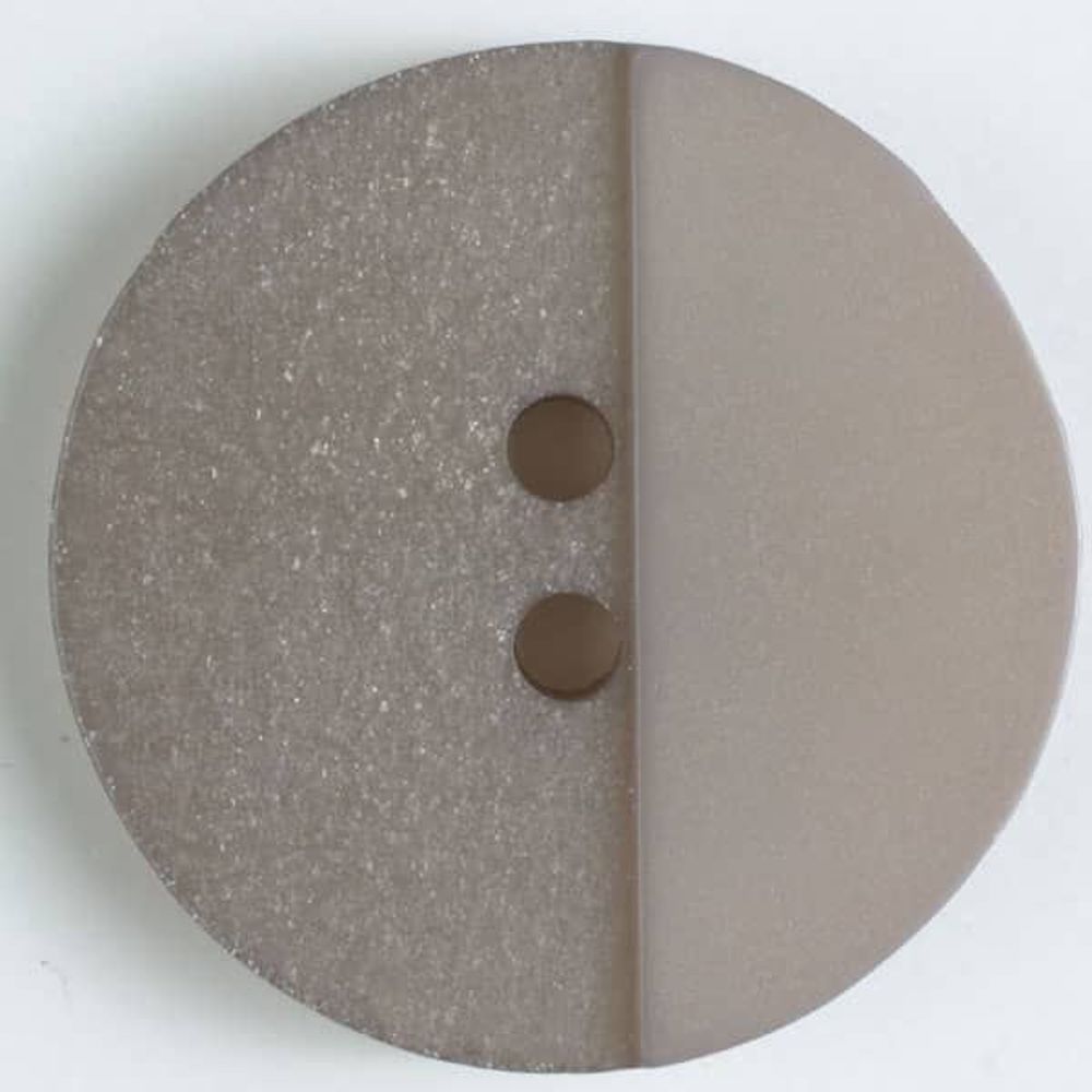 Knopf Knöpfe Polyesterknopf mit 2 verschiedenen Oberflächen  1 Stck.