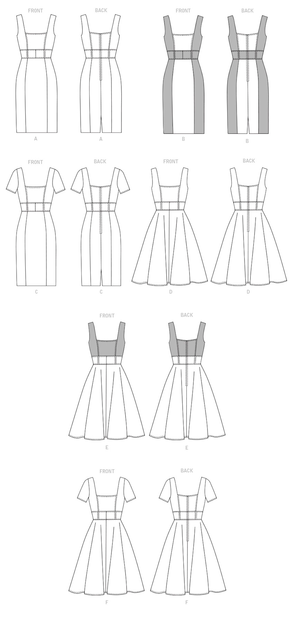Vogue® Patterns Papierschnittmuster Damen - Kleid - V1793
