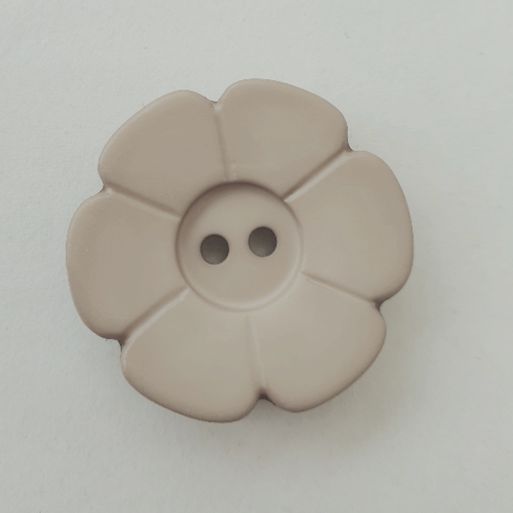 Quiltingknopf in Form einer hübschen Blume , 2-Loch