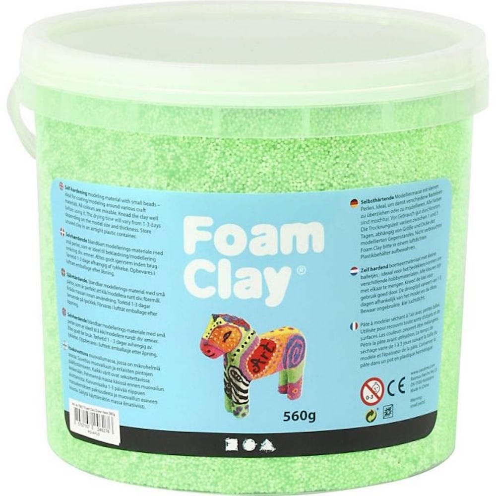 Foam Clay, Modelliermasse mit kleinen Perlen Creativ Company