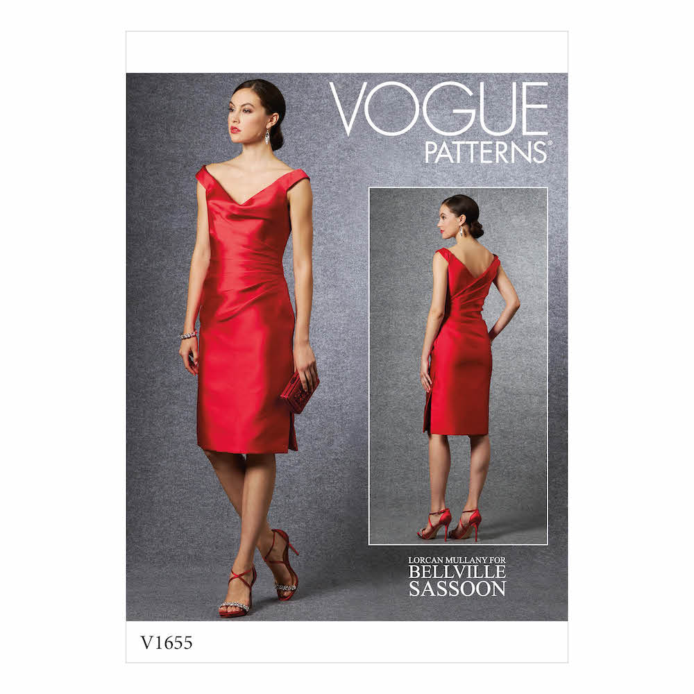 Vogue® Patterns Papierschnittmuster Damen Etuikleid V1655