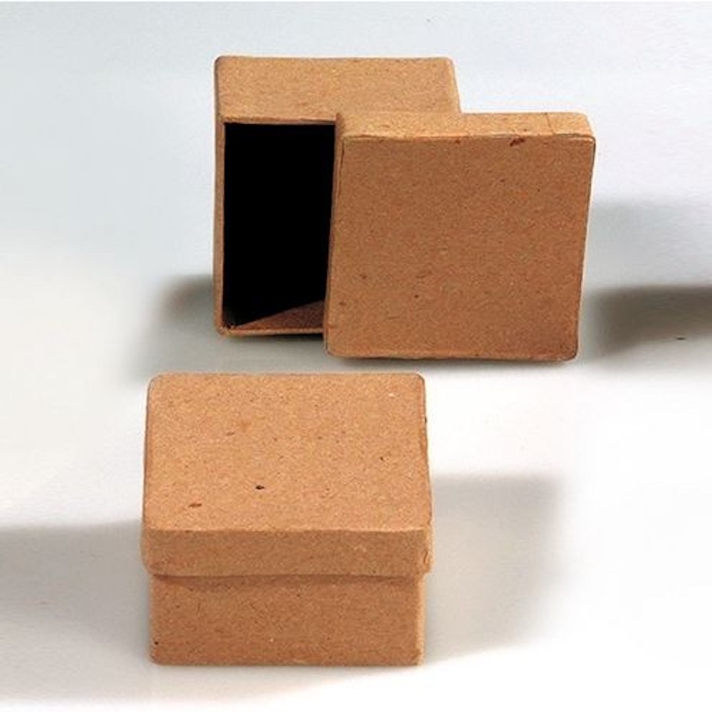 Box mini 2-teilig, quadratisch, 5 x 5 x 2,8 cm  1 Stck.
