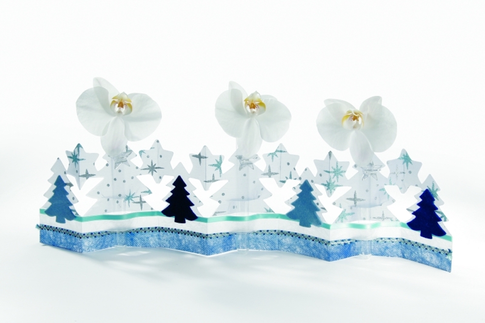CREApop® Vasenhalter, Weihnachten, 3-fach, selbstklebend