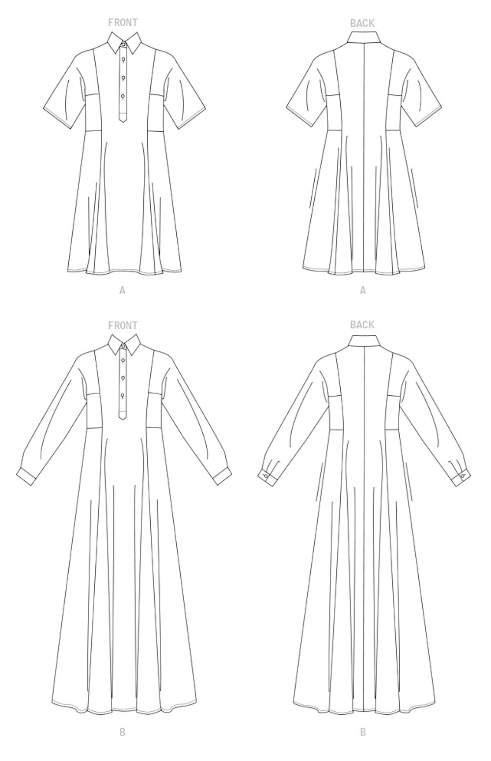 Vogue® Patterns Papierschnittmuster Kleid V1698
