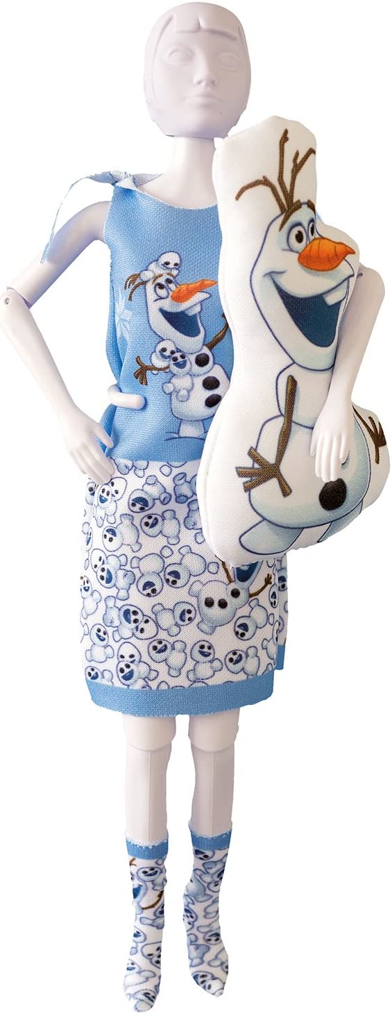 Dress your Doll  Nähe selbst ein Outfit für Deine Mode Puppe!  29cm  Disney Frozen  Sleepy  Sweet Olaf