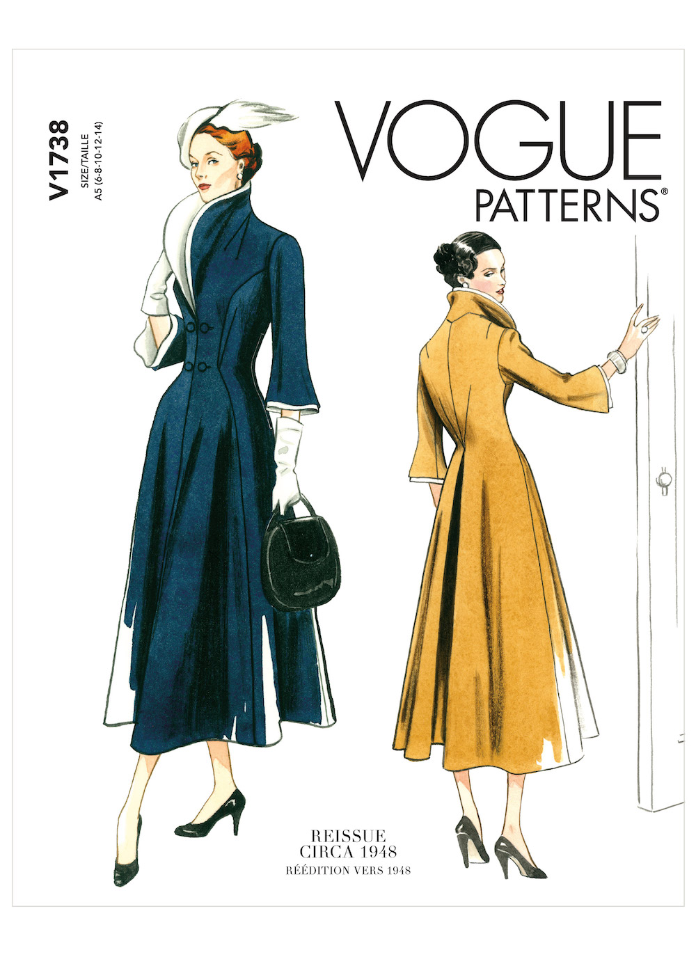Vogue® Patterns Papierschnittmuster Damen - Kleid - V1738