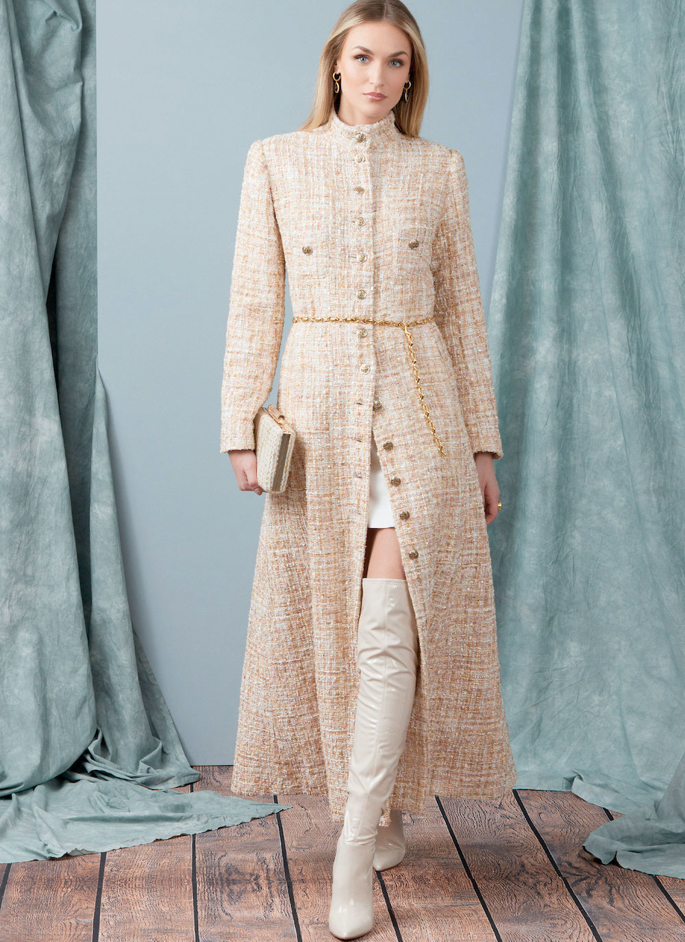 Vogue® Patterns Papierschnittmuster Damen Mantel in verschiedenen Längen V1926