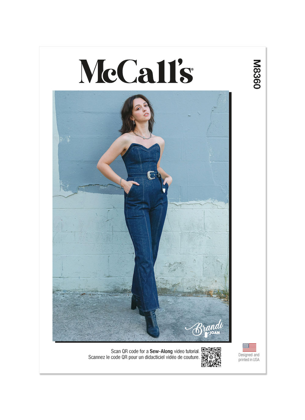 McCall's® Papierschnittmuster Jumpsuit Damen M8360