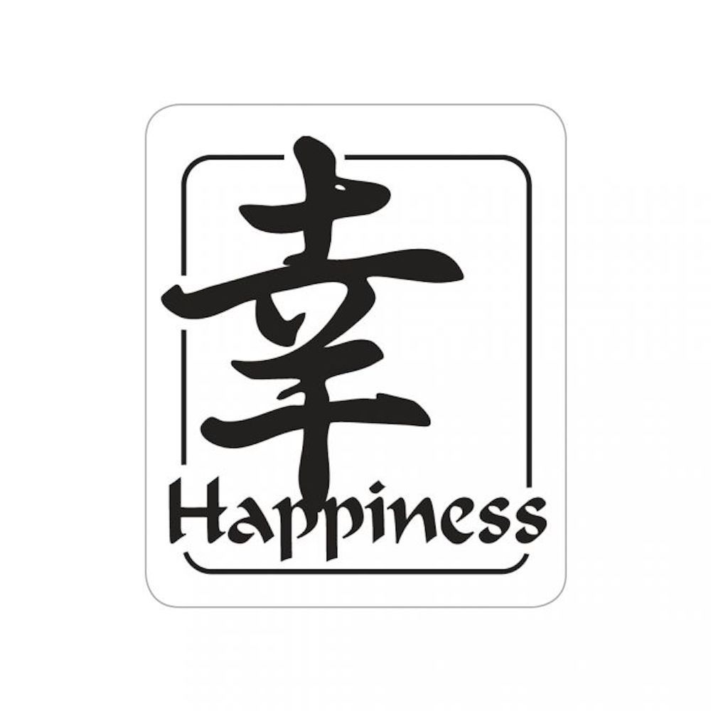 Label Happiness, less is more, 25x30mm, SB-Btl 2 Stck. 