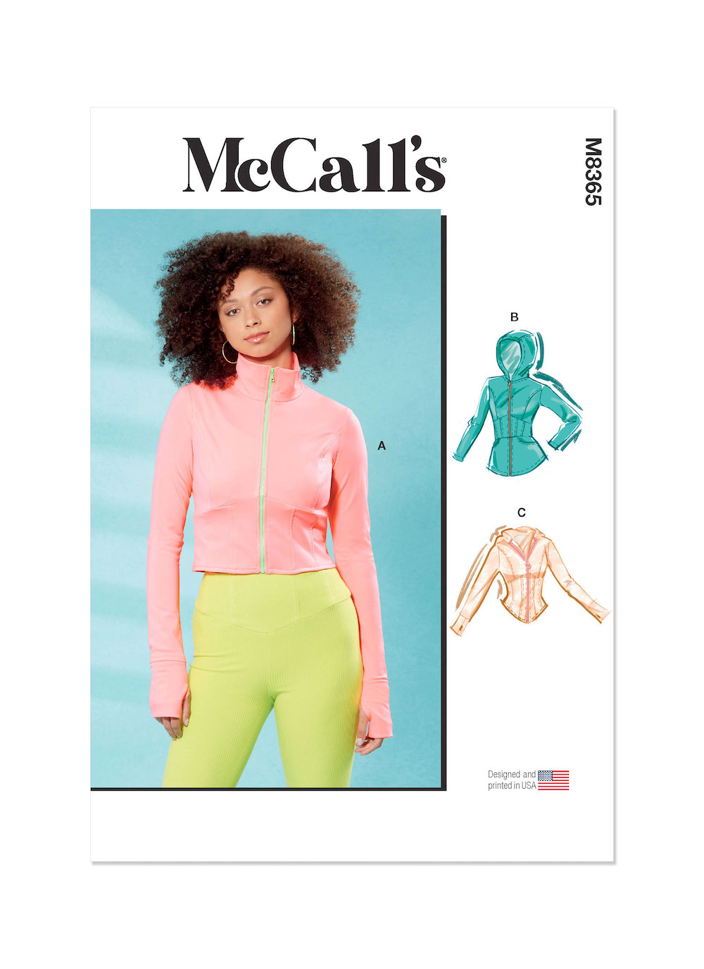 McCall's® Papierschnittmuster Jacke Korsett-Stil Damen M8365