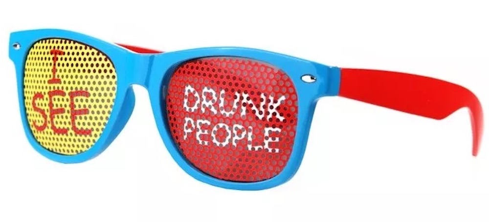 Partybrille bunt, I see drunk people | SW16047