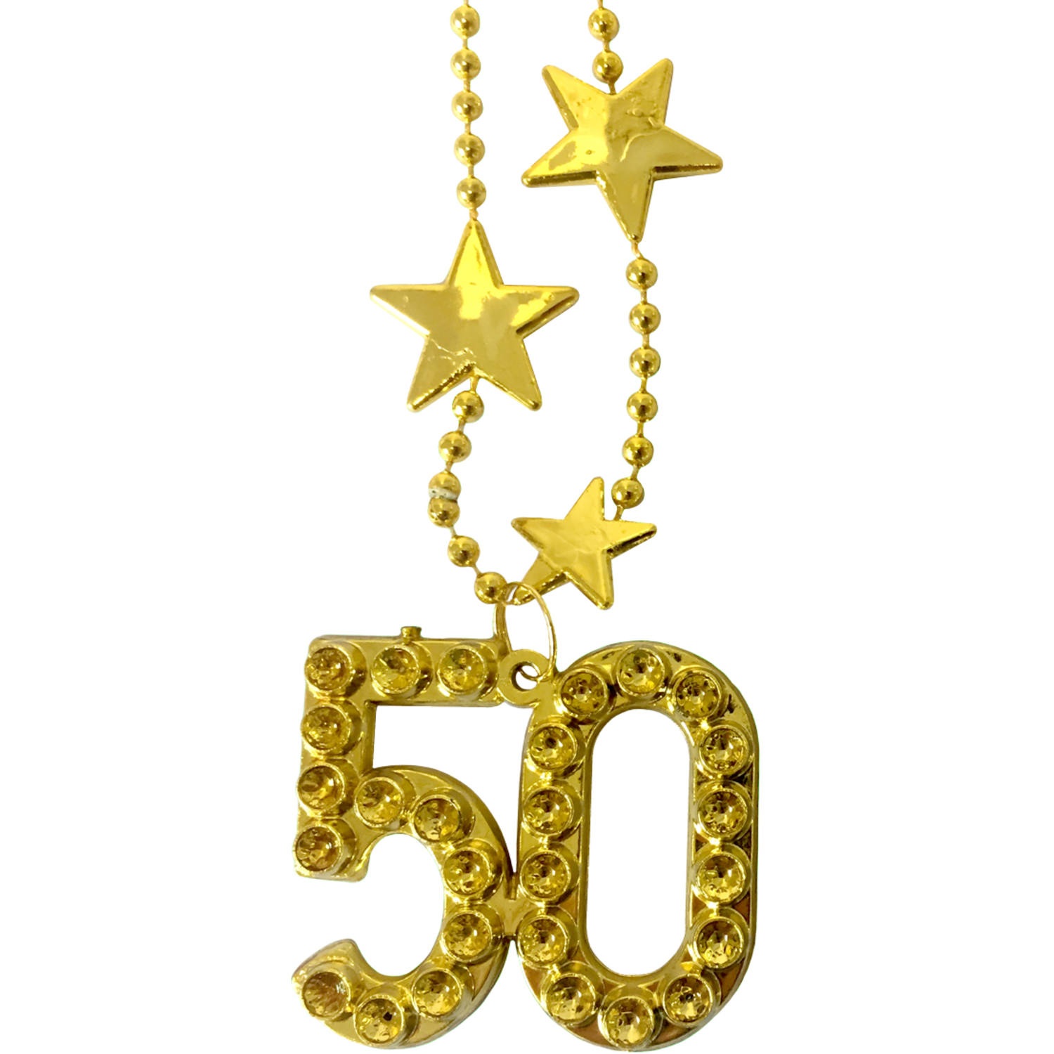 Goldene Partykette 50 Jahre / Geburtstag