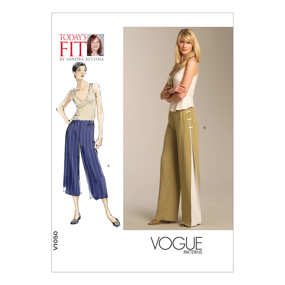 Vogue® Patterns Papierschnittmuster Hose V1050, Größe OSZ