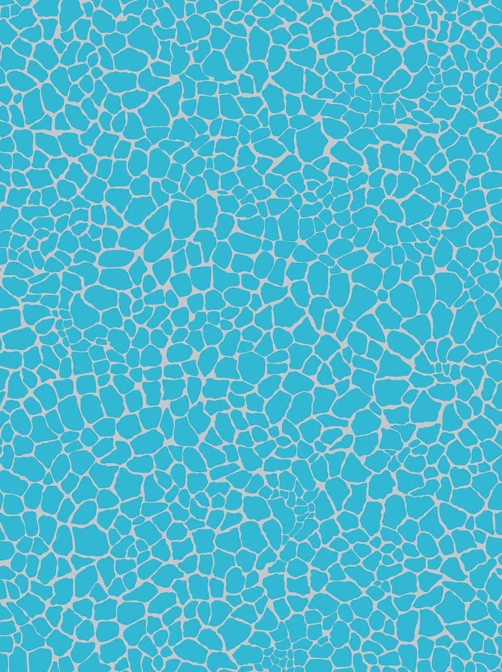 Décopatch-Papier 537 Mosaik blau/silber , 30 x 40 cm