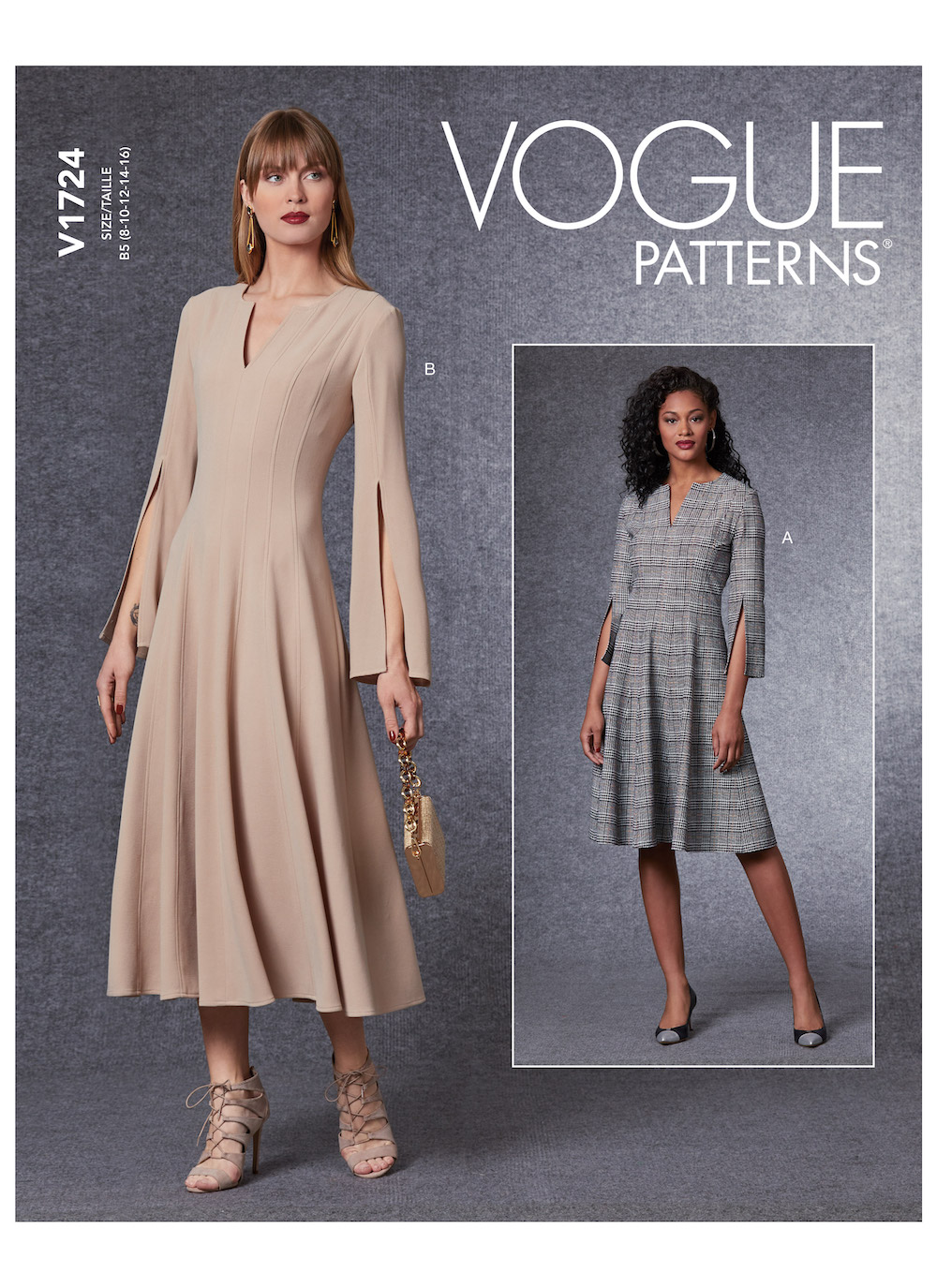 Vogue® Patterns Papierschnittmuster Damen - Kleid - V1724