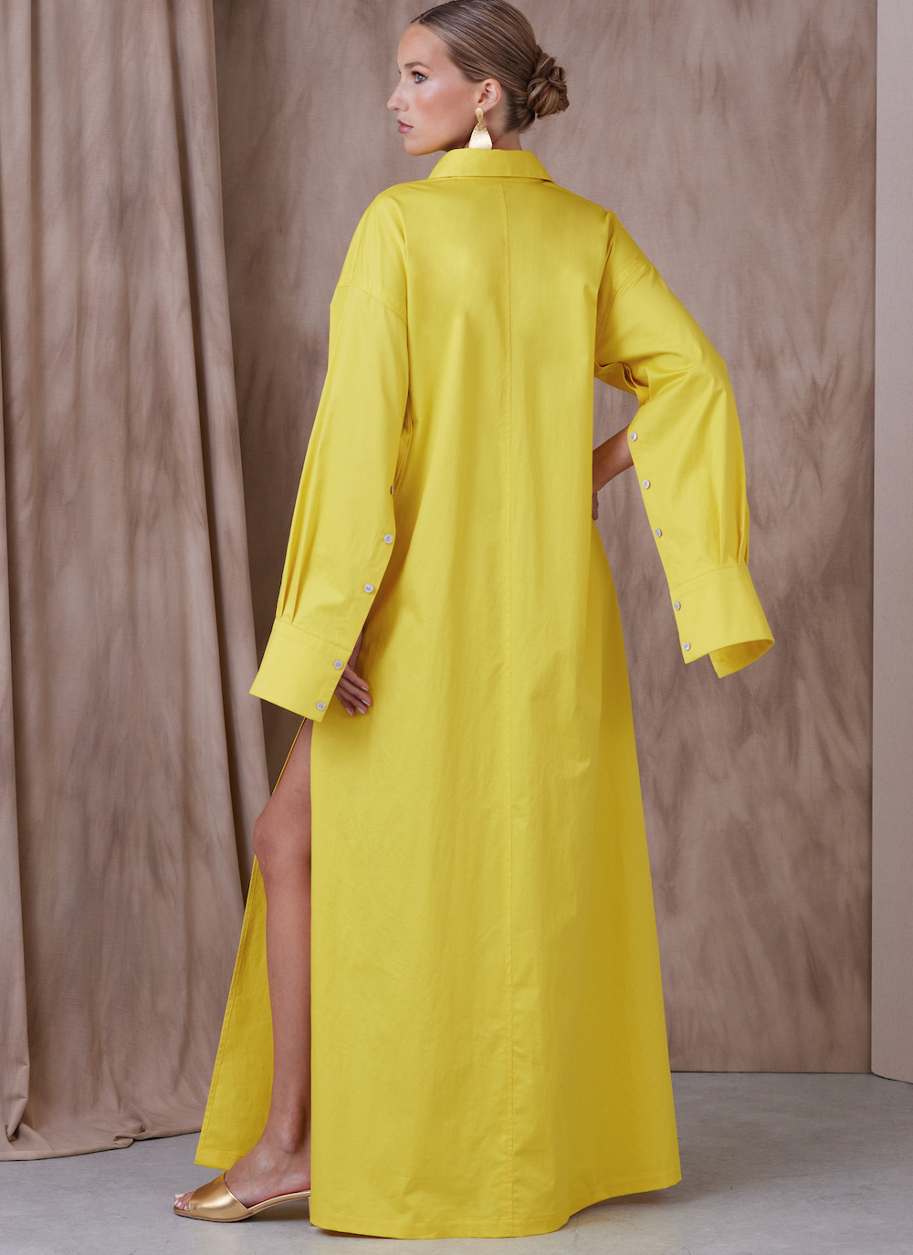 Vogue® Patterns Papierschnittmuster Damen Shirt-Kleid V1933