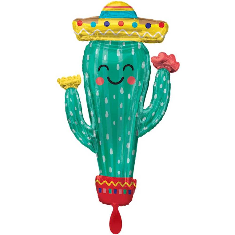 Folienballon - Fiesta Cactus - 96cm