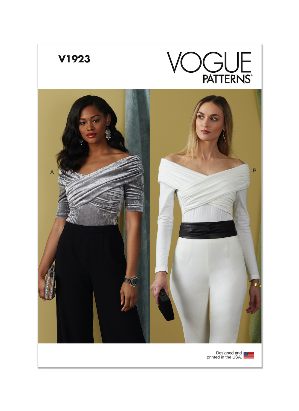 Vogue® Patterns Papierschnittmuster Damen Schulterfreier Body V1923
