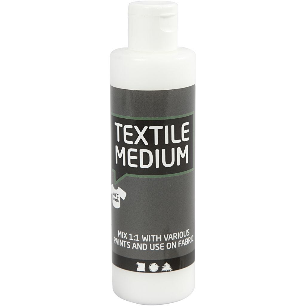 Textil-Medium für wasserlösliche Farben, 100 ml