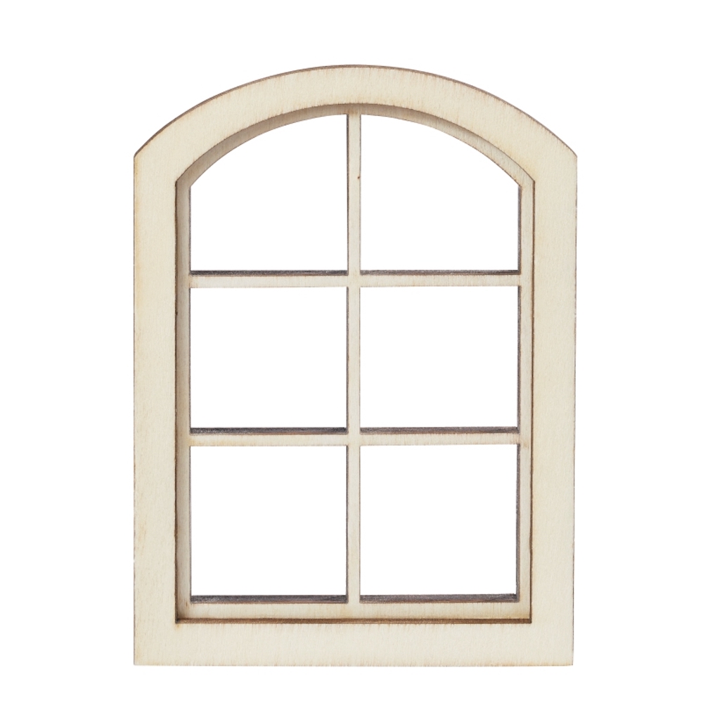 Wichteltür Fenster, 7,5x10cm, Holz  1 Stck.