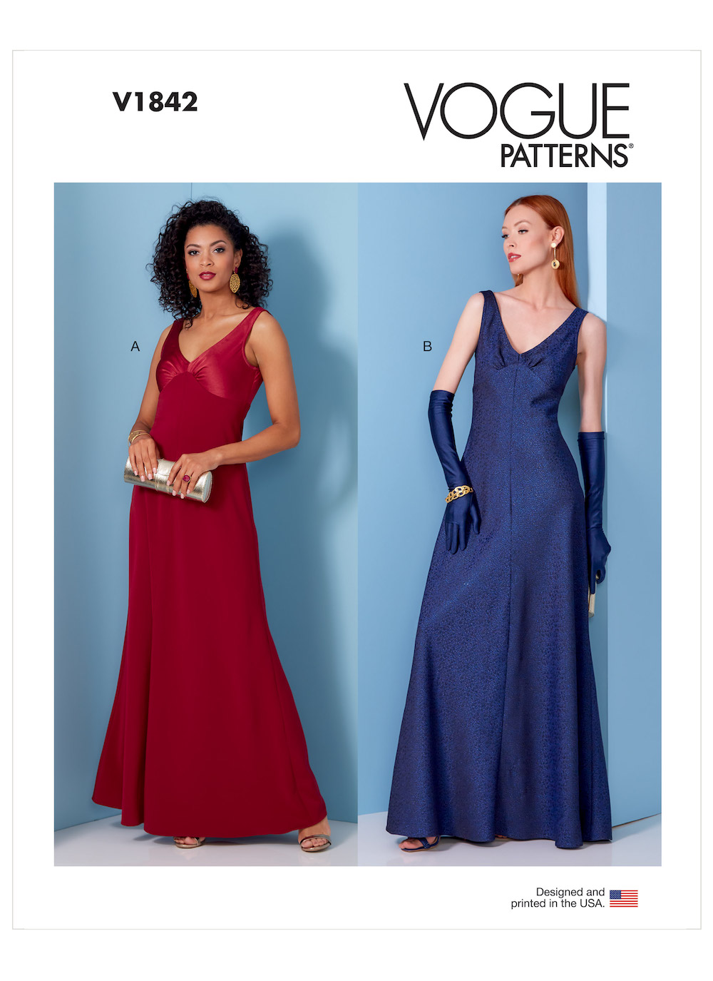 Vogue® Patterns Papierschnittmuster Damen - Kleid - V1842