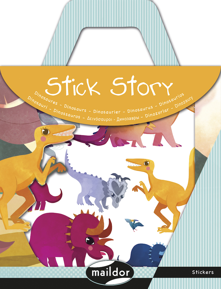 Maildor, Stick'Story, Stickerset Dinosaurier