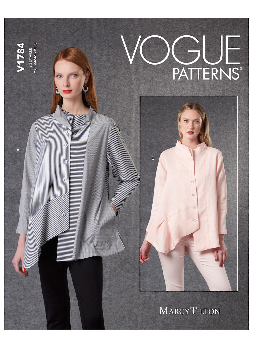 Vogue® Patterns Papierschnittmuster Damen - Hemd  - V1784