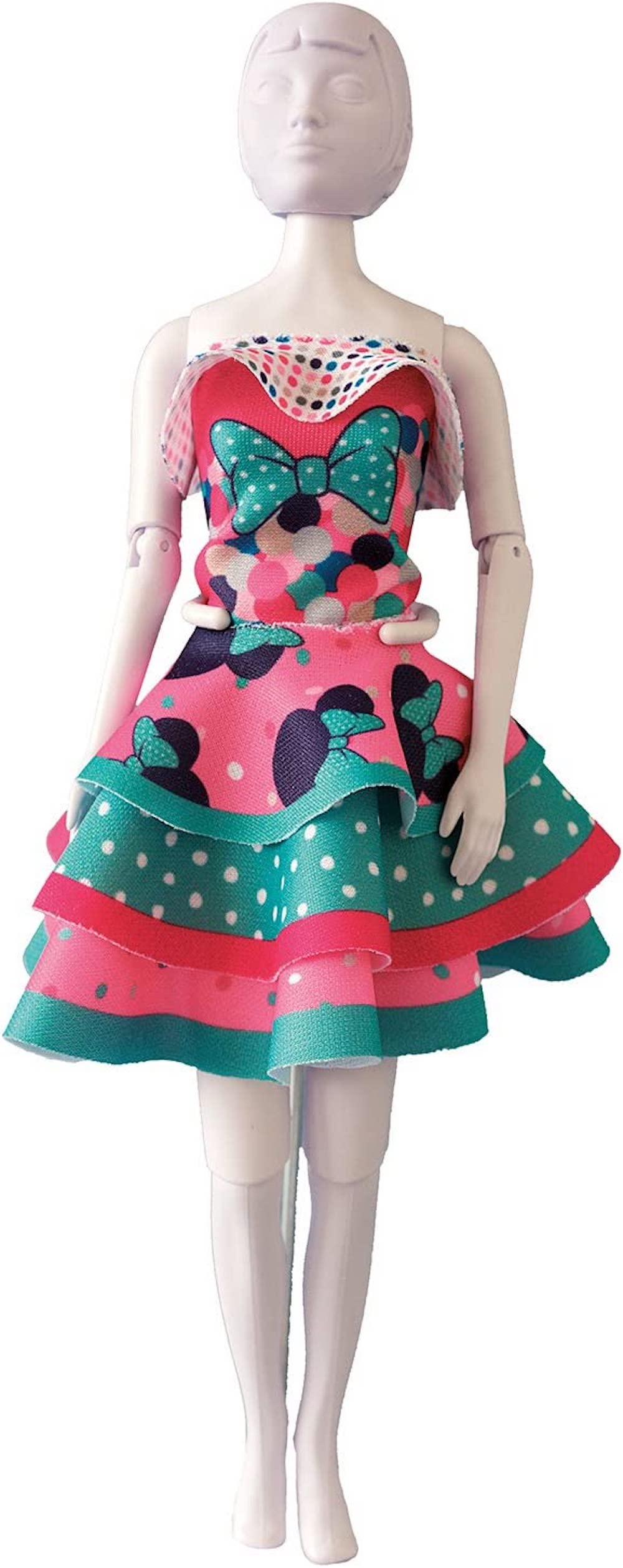 Dress your Doll  Nähe selbst ein Outfit für Deine Mode Puppe!  29cm  Disney Minnie Mouse  Maggy  Minnie Bow