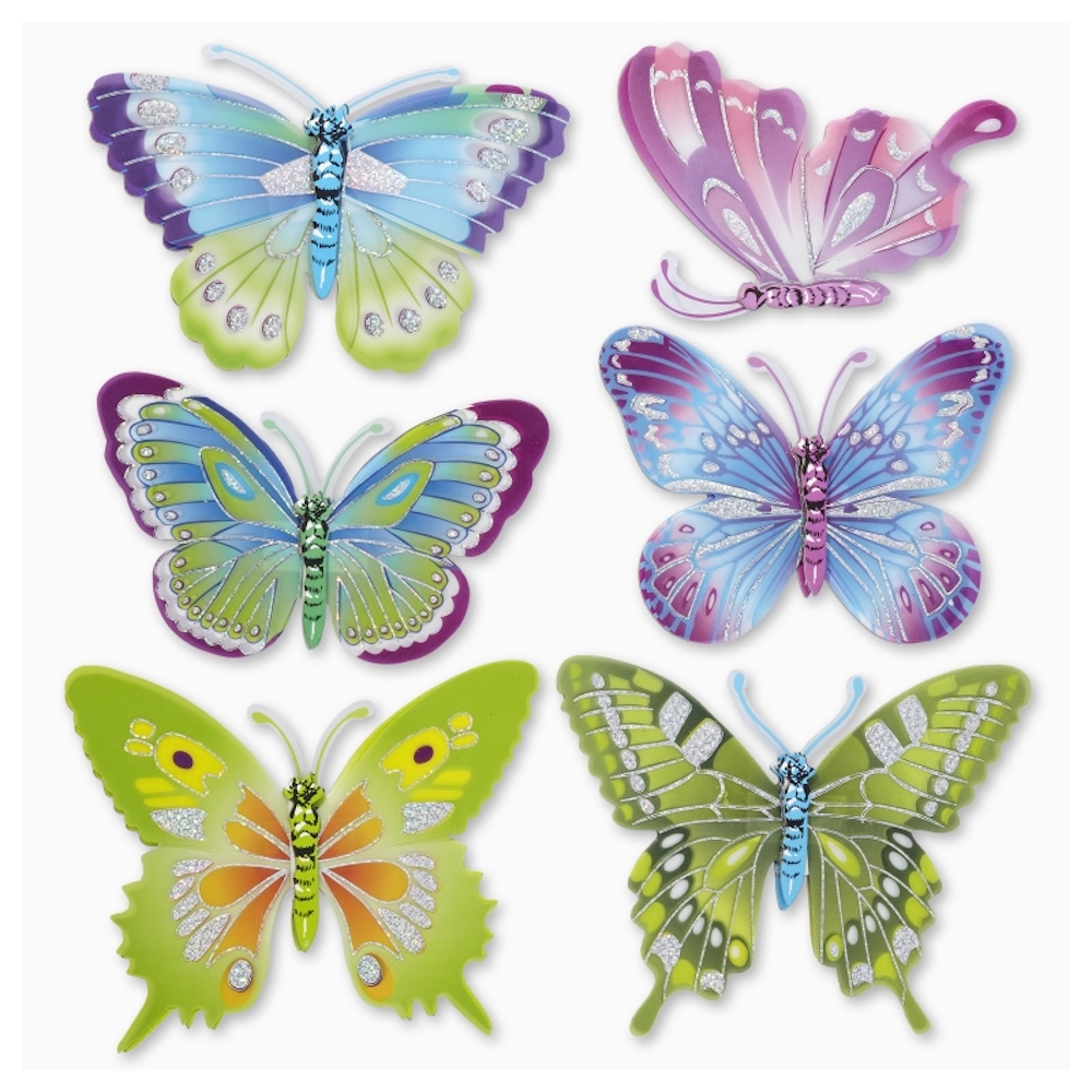 3D Sticker XXL Schmetterling