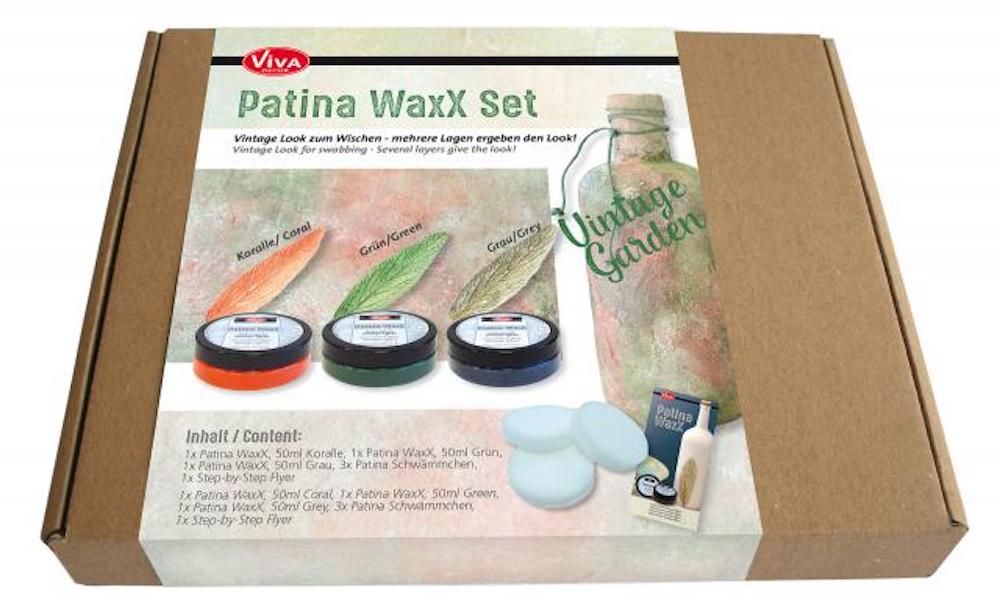 Patina WaxX Set "Vintage Garden" 7-teilig