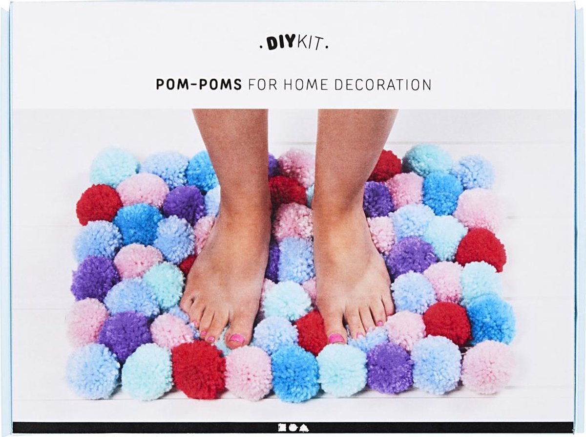 Pom-Poms for Home Decoration  Multicolor  1 Pckg. 