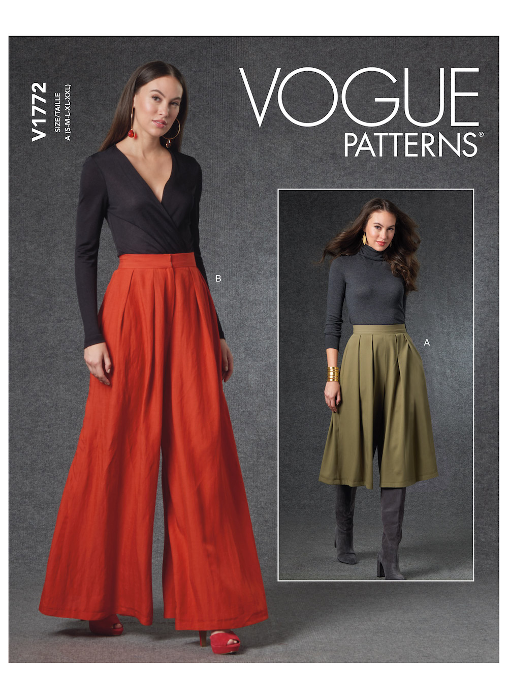 Vogue® Patterns Papierschnittmuster Damen - Hose - V1772
